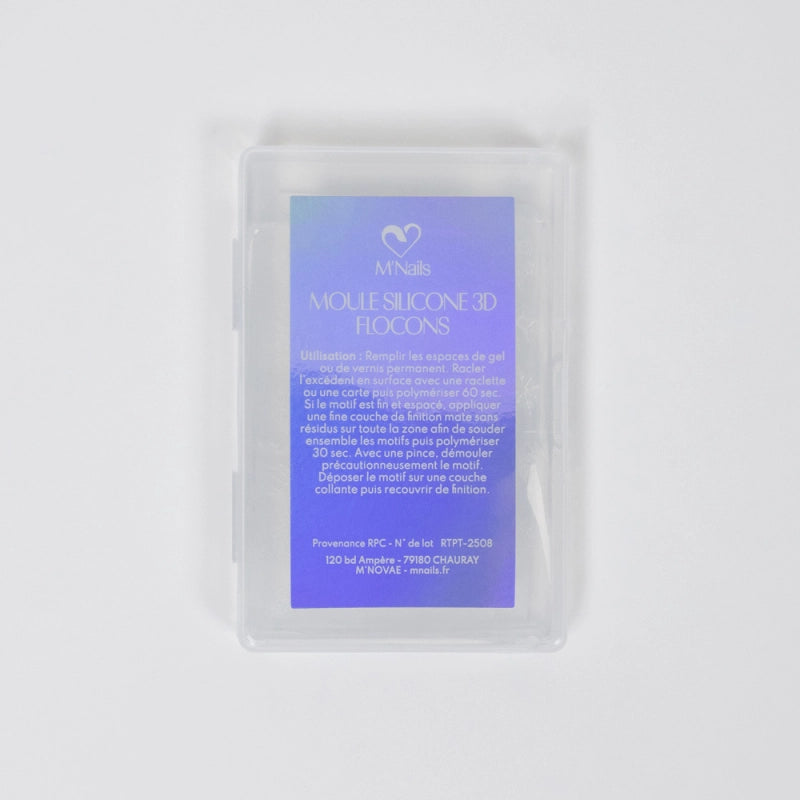 Moule silicone 3D - Flocons