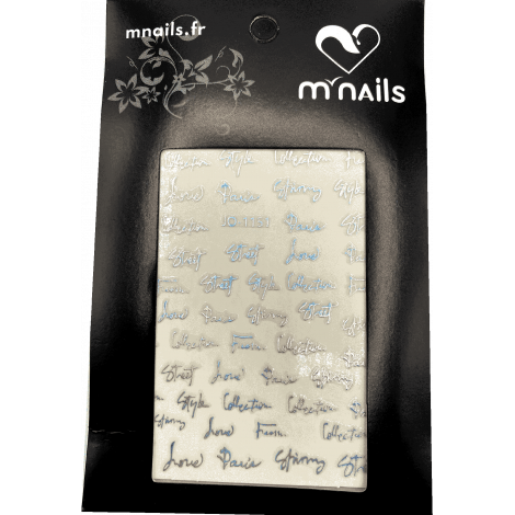 Stickers 18 - écritures