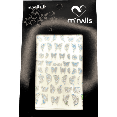 Stickers holographiques 36 - Papillons