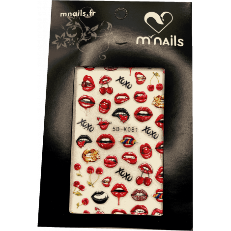Stickers 43 - Lips rouge