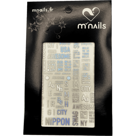 Stickers 17 - écritures