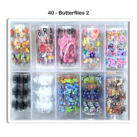 Foils 40 - Butterflies 2