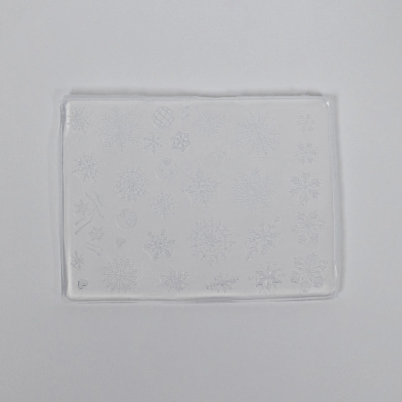 Moule silicone 3D - Flocons