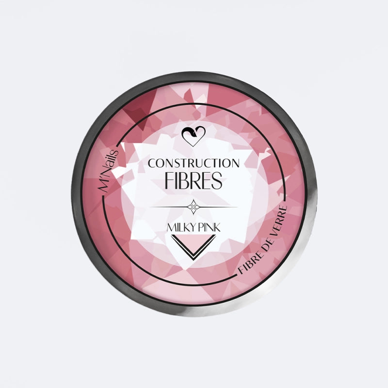 Construction Fibres - Milky Pink