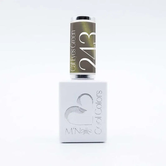 Cool colors 243 - Duo Laser Cat Eyes - Green