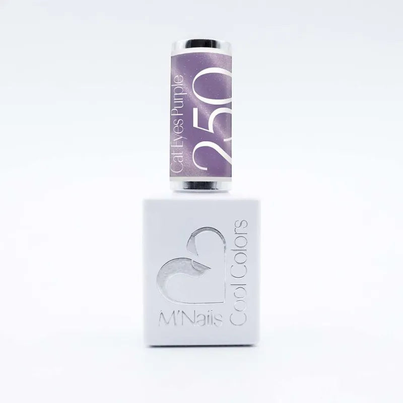Cool colors 250 - Glass Cat Eyes - Purple