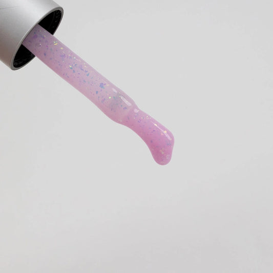 Rubber Base Fast - Pink flakes