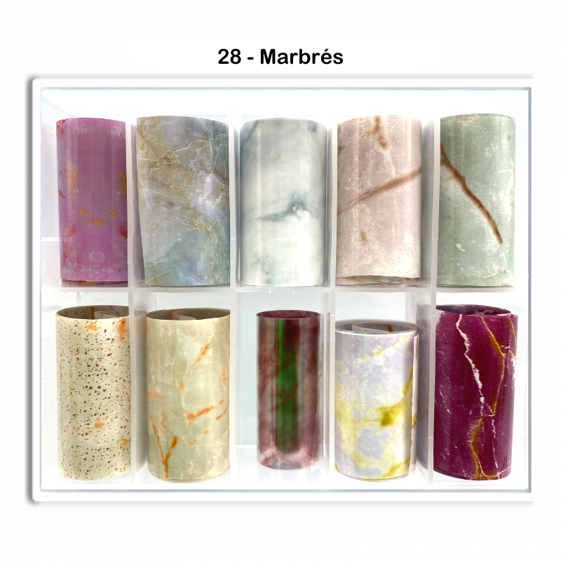 Foils 28 - Marbrés